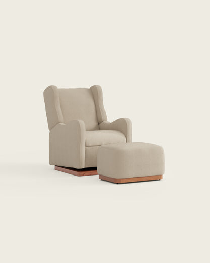 Birch Basketweave / Wood Base