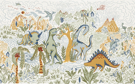 Nestig Dinosaur Island Wall Mural