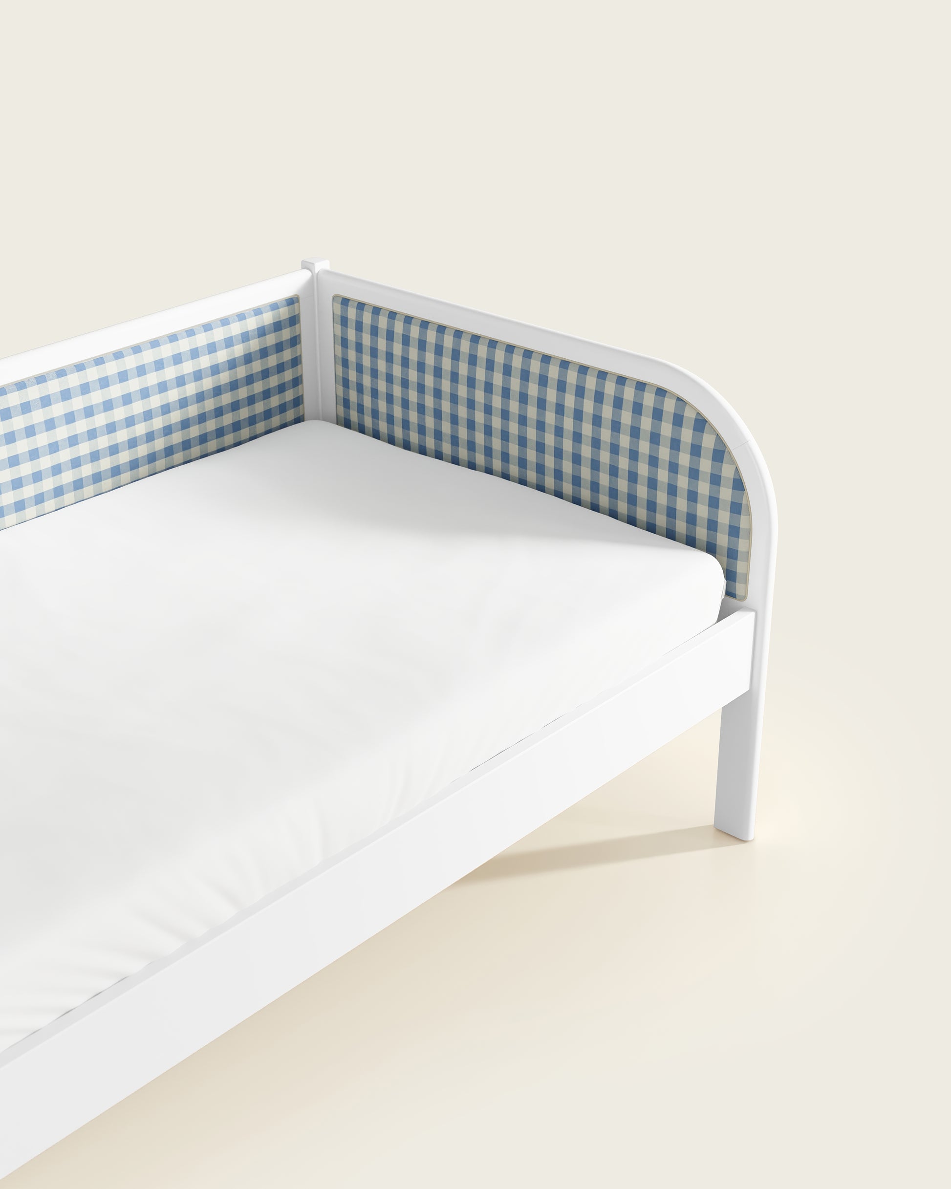 White / Bluebell Gingham