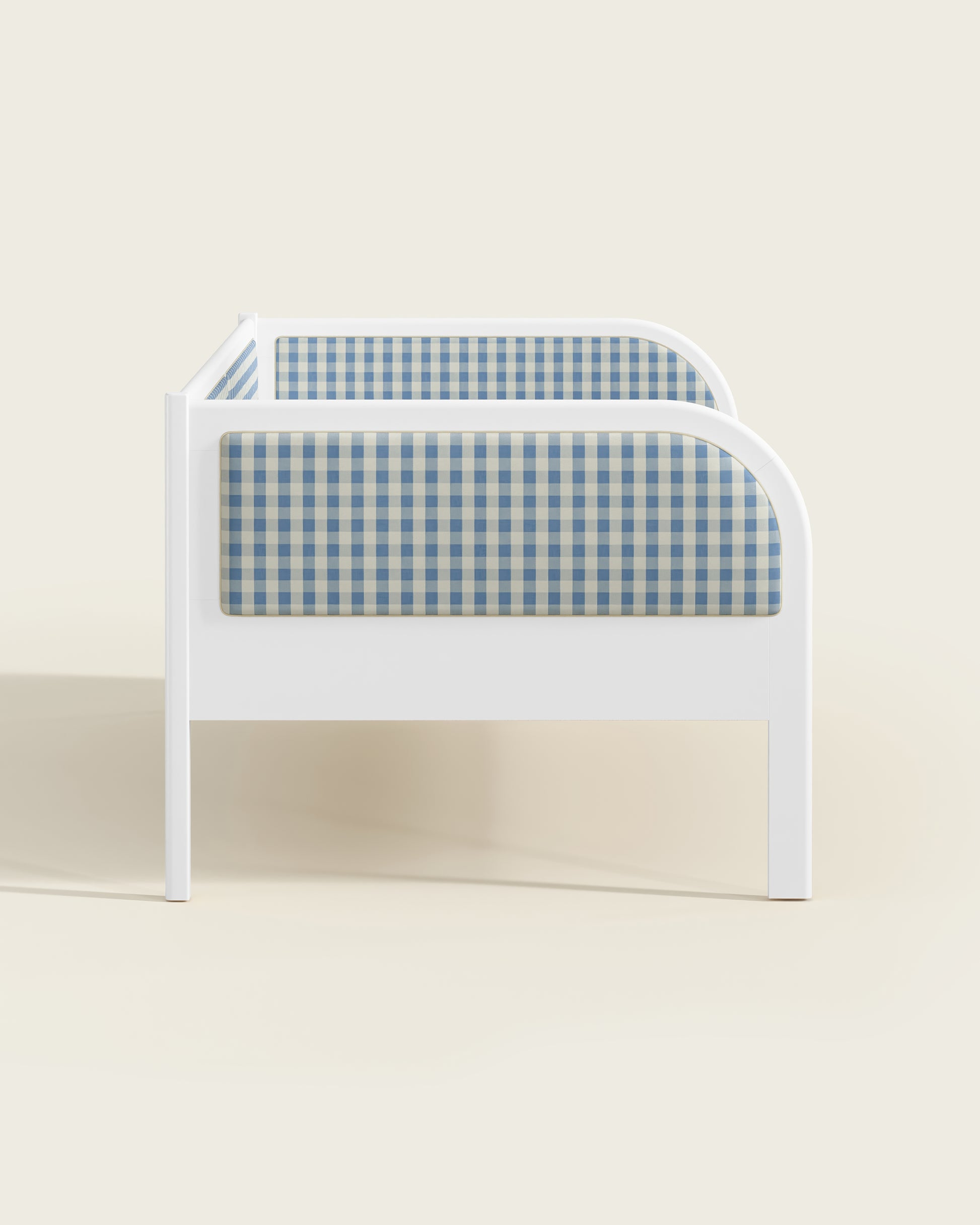 White / Bluebell Gingham