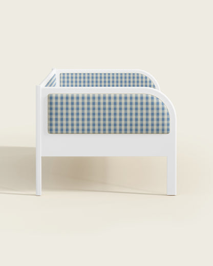 White / Bluebell Gingham