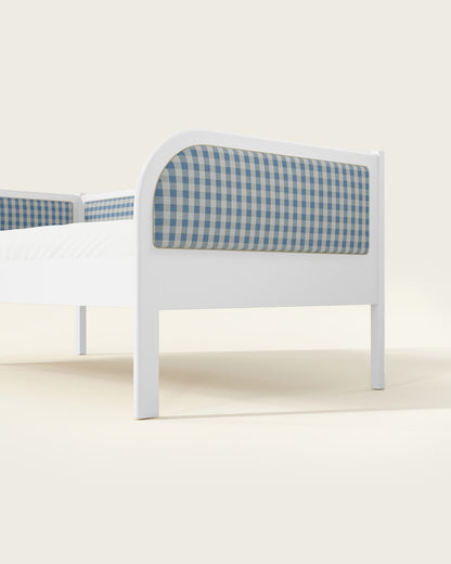 White / Bluebell Gingham