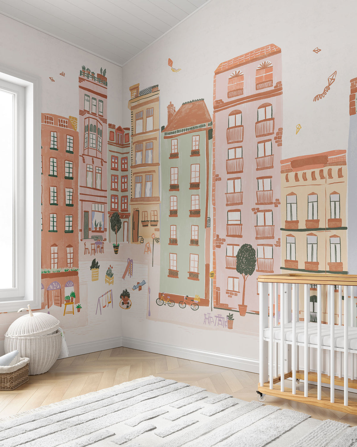 Block Mural Block Party Wall Mural – Nestig