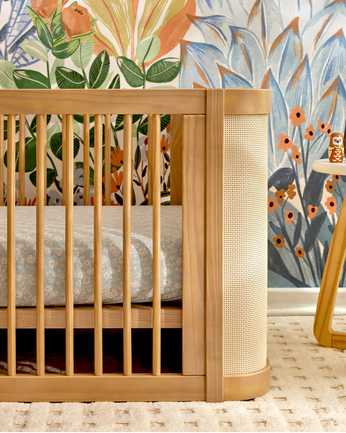 Bloom Sheet Set Organic Crib Sheets Nestig