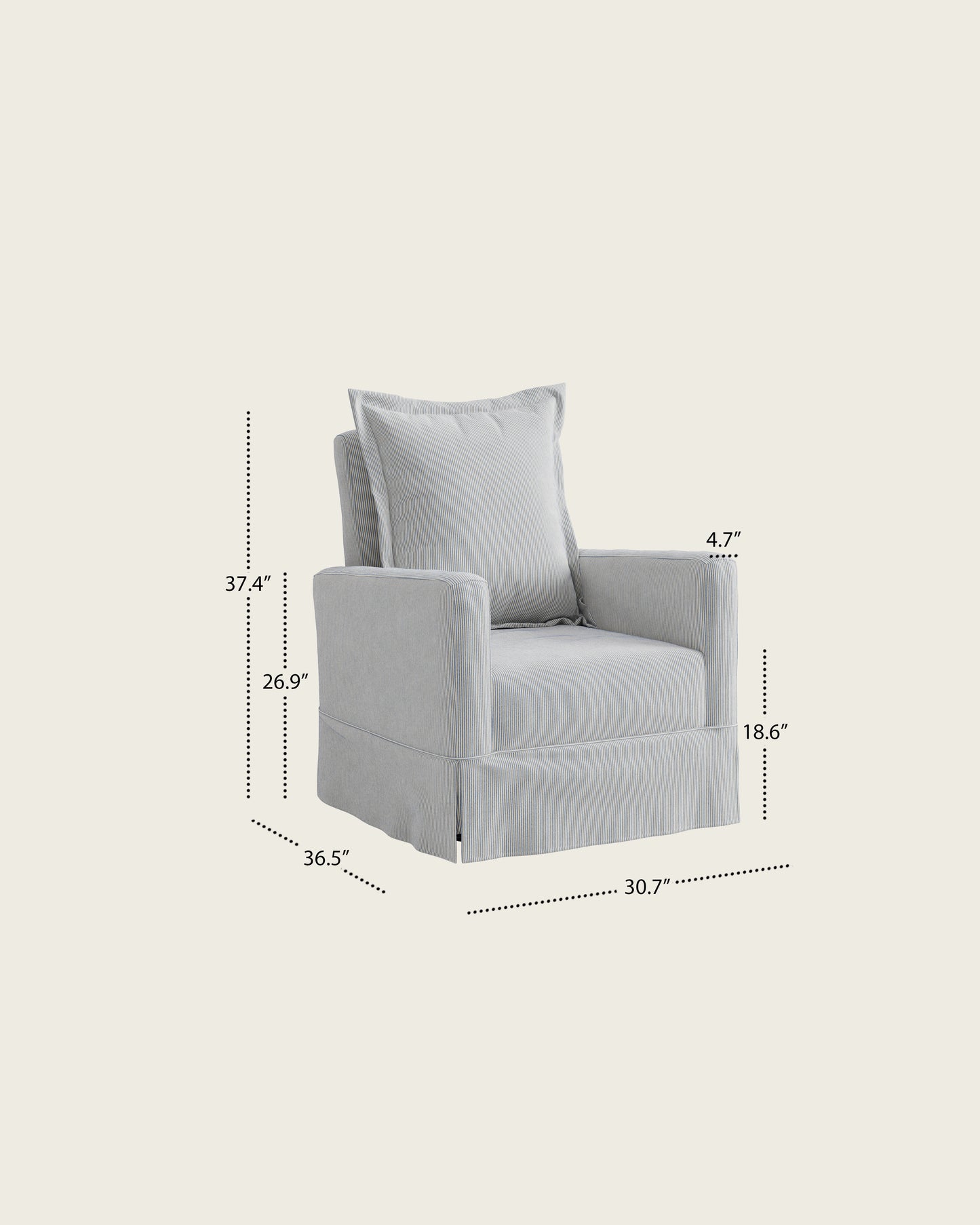 The Dusk Swivel Glider