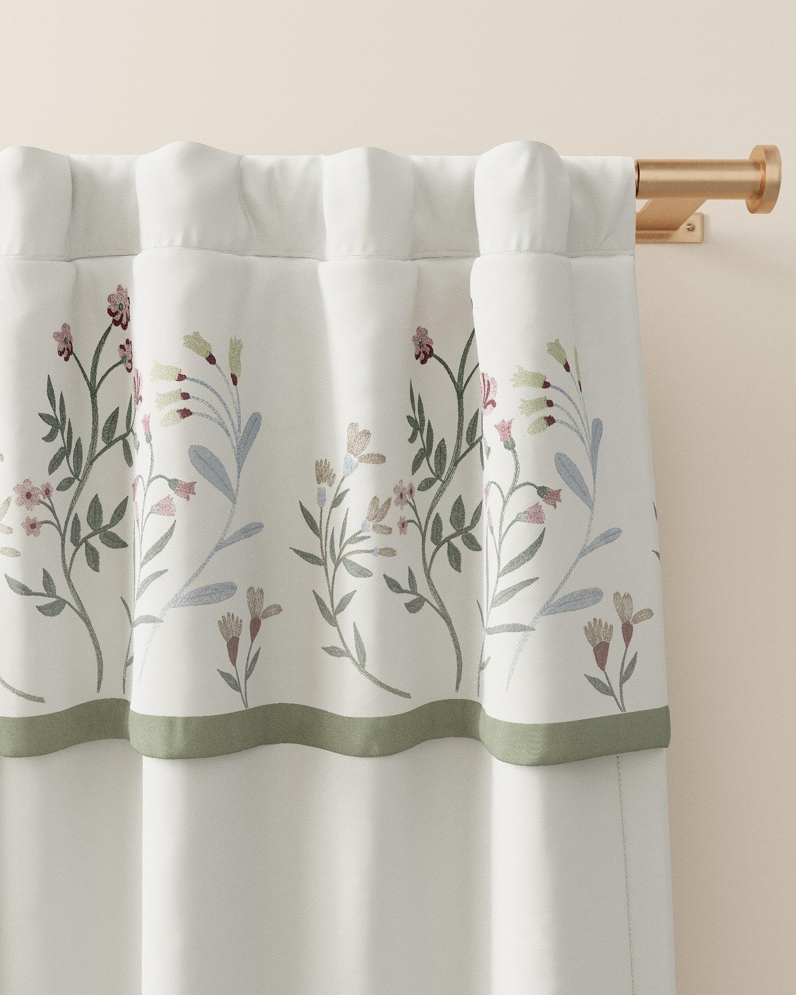 Nestig Garden Club Embroidered Curtain