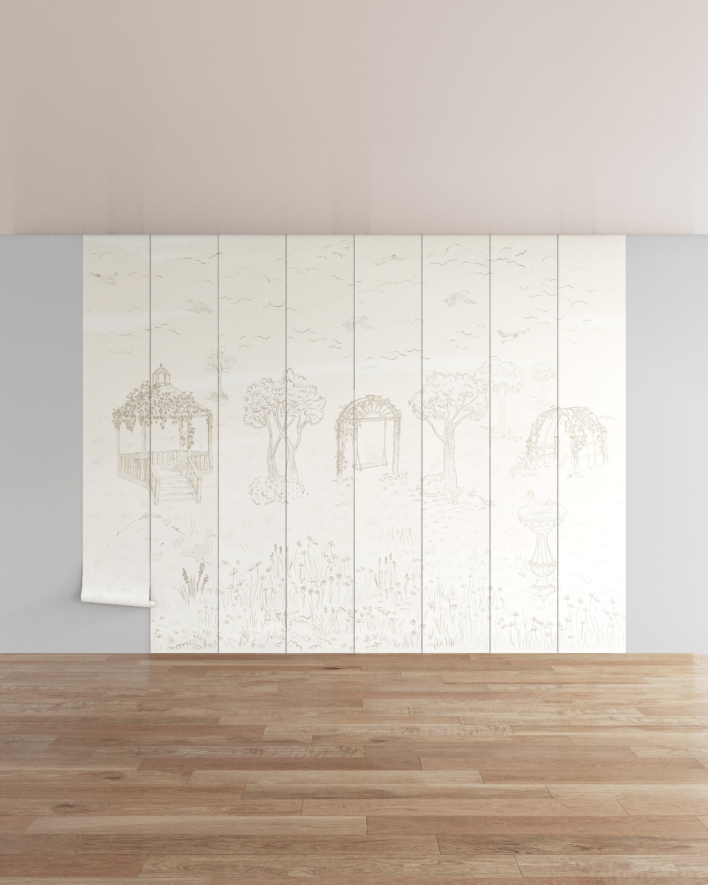 Sand / 8 Panels (12.8 ft W x 10 ft H)