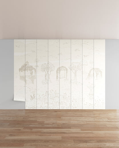 Sand / 8 Panels (12.8 ft W x 10 ft H)