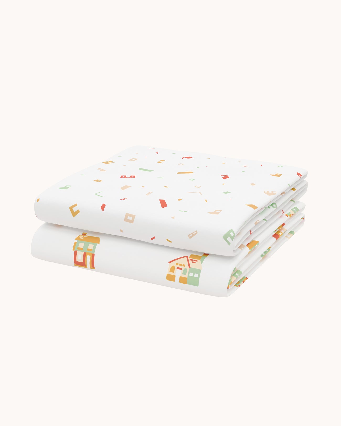 Building Blocks Sheet Set Organic Crib Sheets Nestig