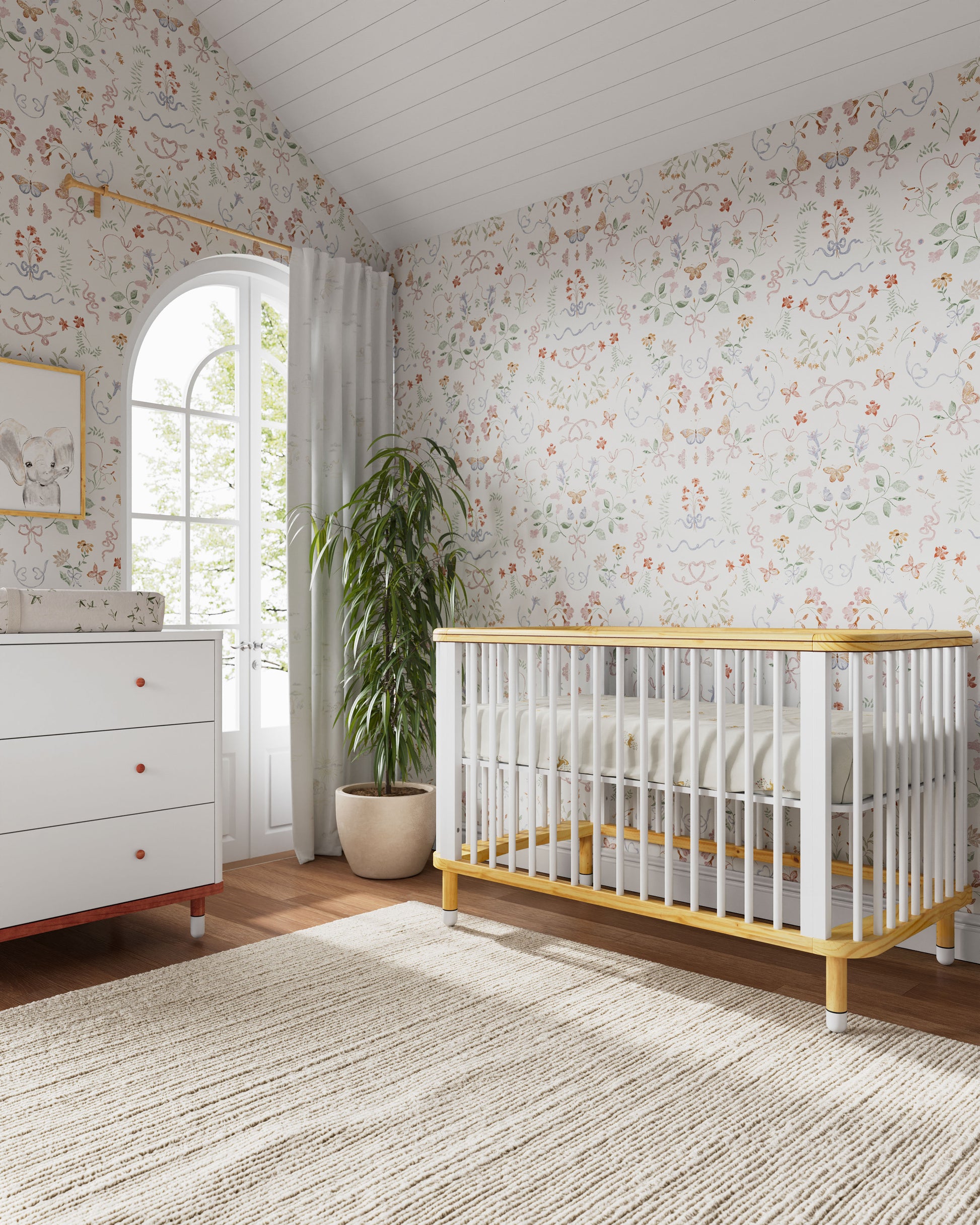 Butterfly Garden Wallpaper