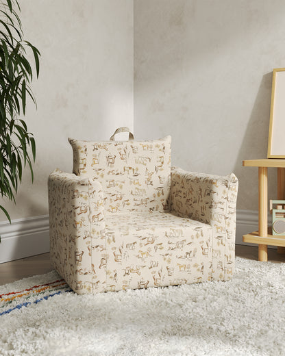 The Hug Mini Chair in Twill