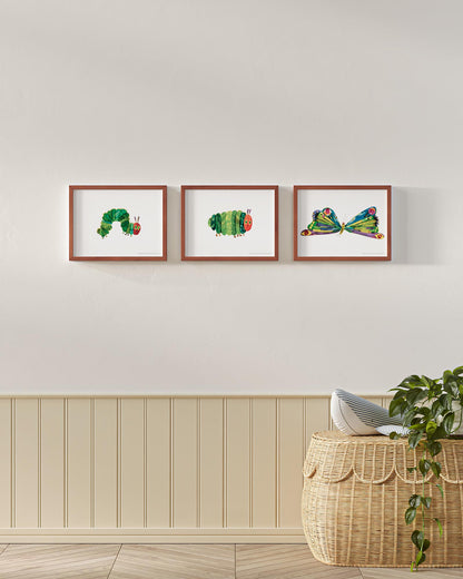 A Beautiful Butterfly! Framed Wall Art Set | Eric Carle x Nestig