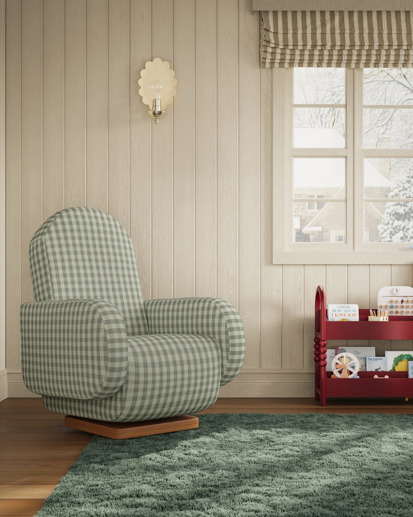 Celadon Gingham