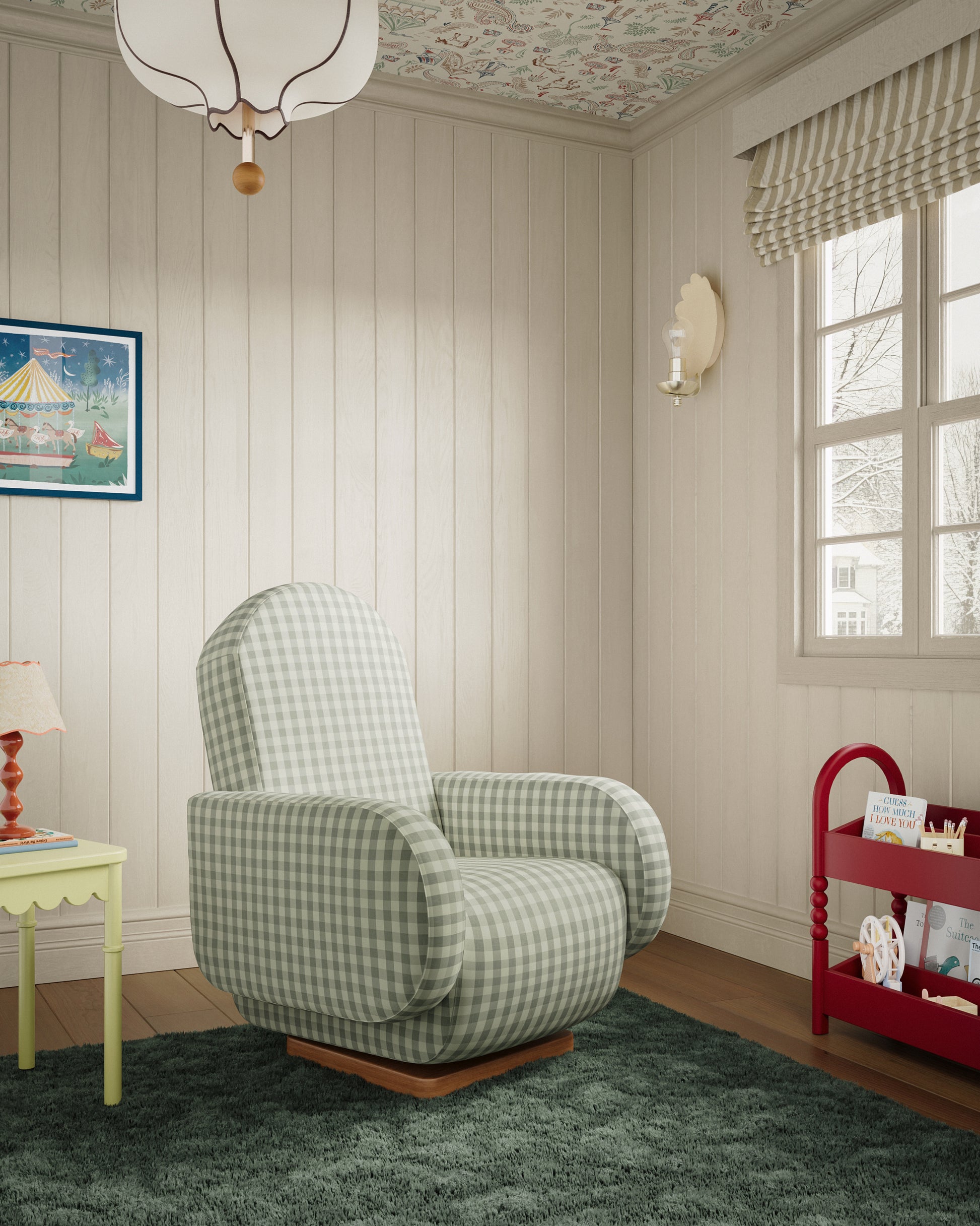 Celadon Gingham