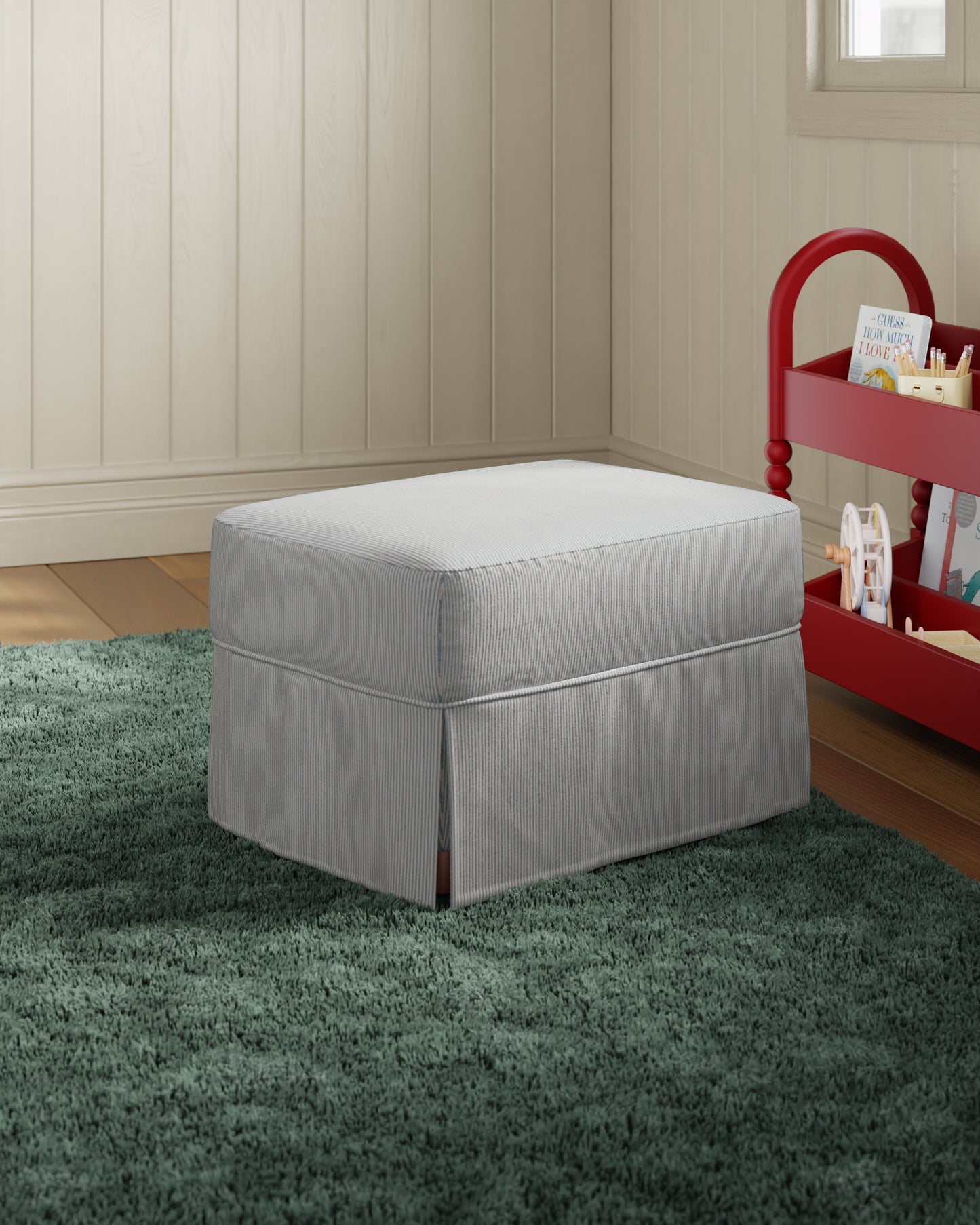 Bluebell Ticking Stripe