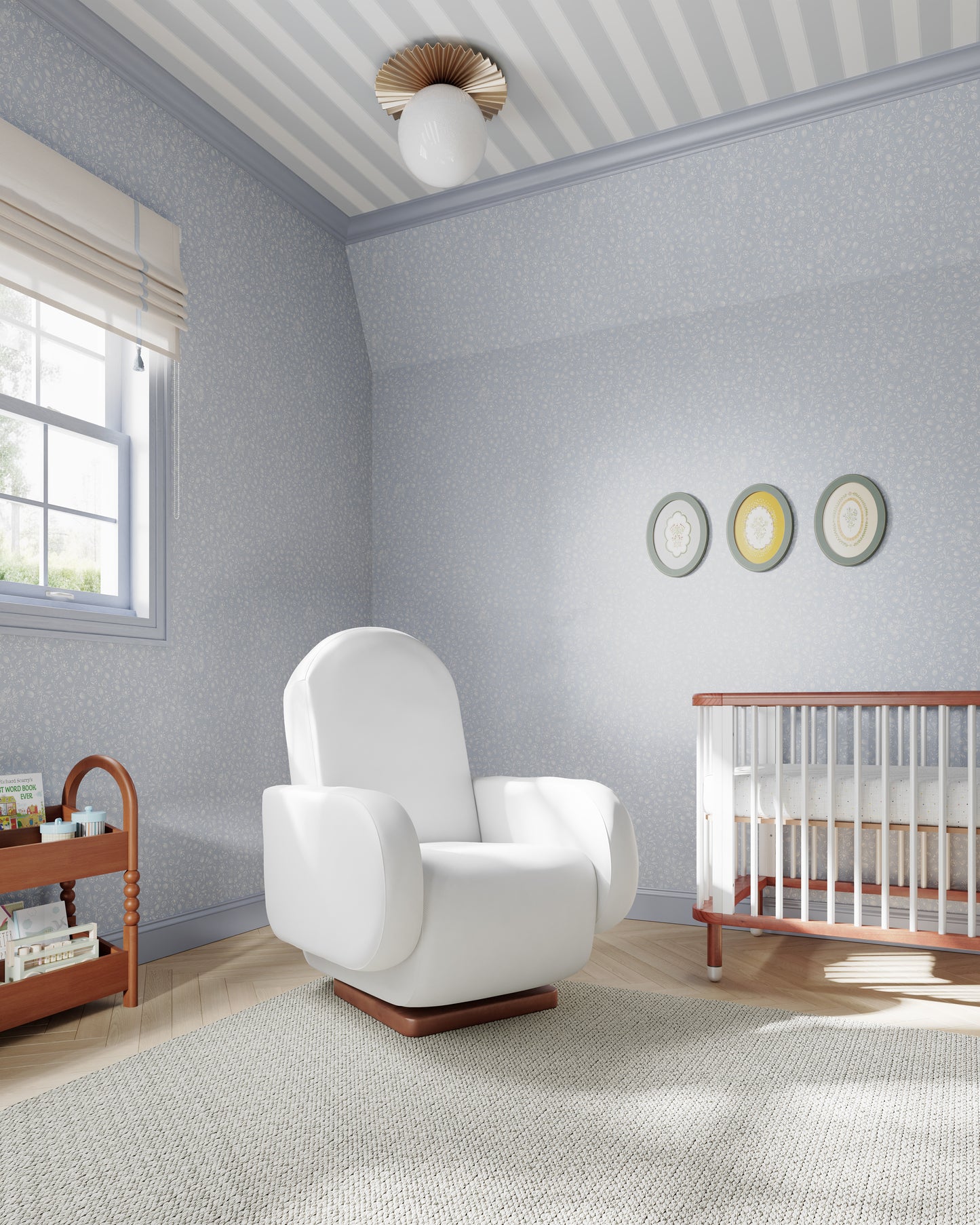 Powder Twill / Wood Base