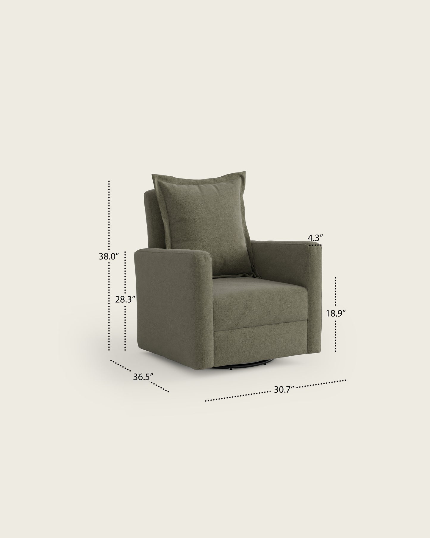 The Dawn Swivel Glider