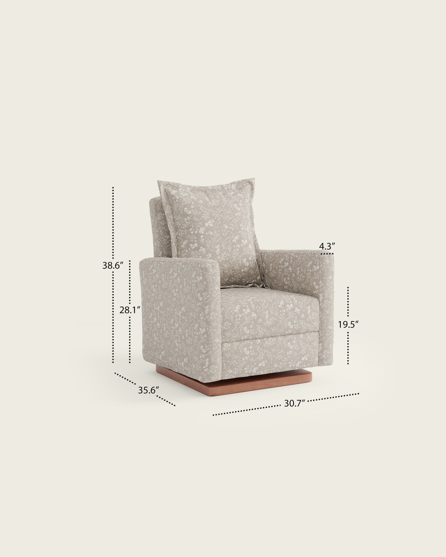 Birch Hidden Garden / Wood Base