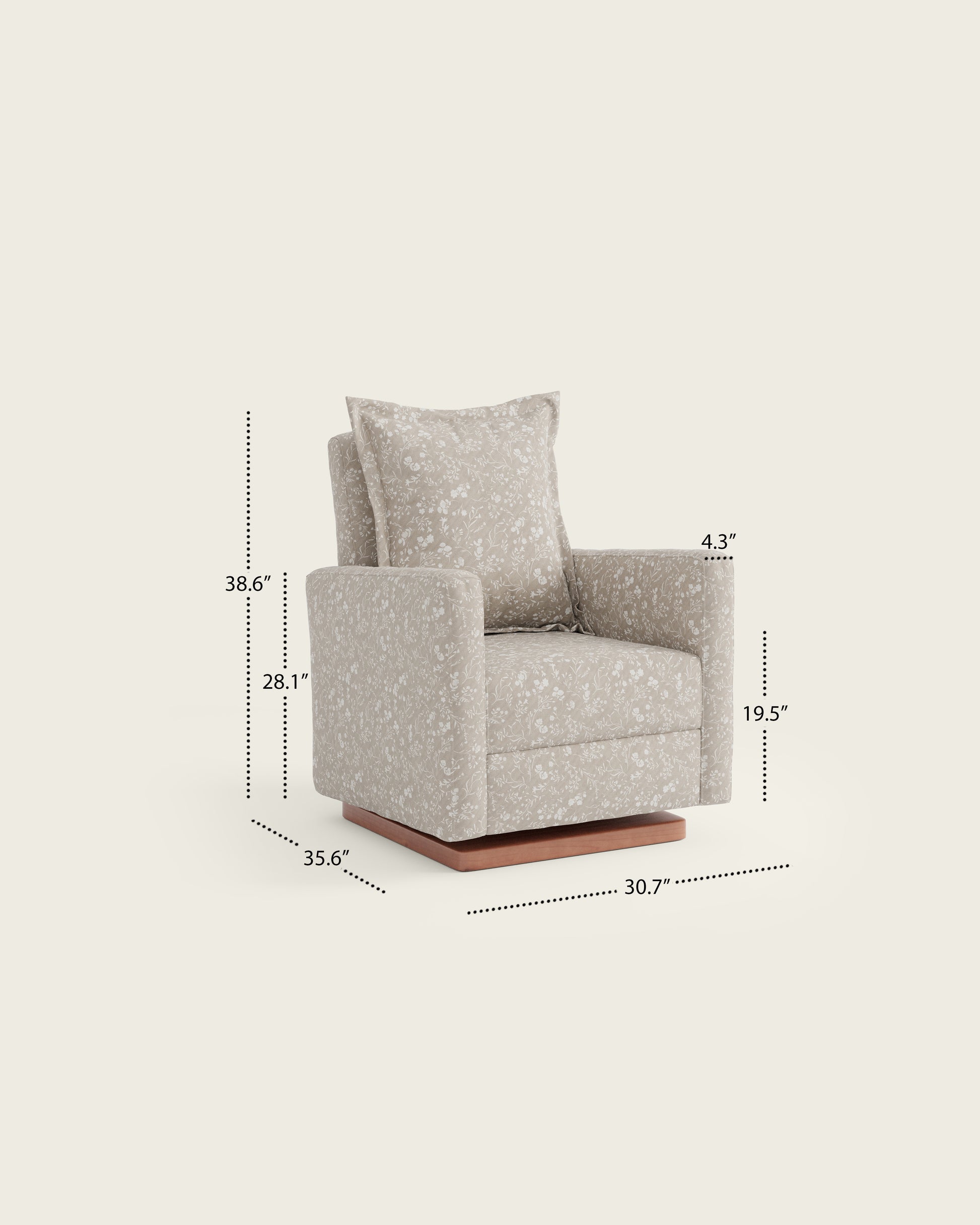 Birch Hidden Garden / Wood Base