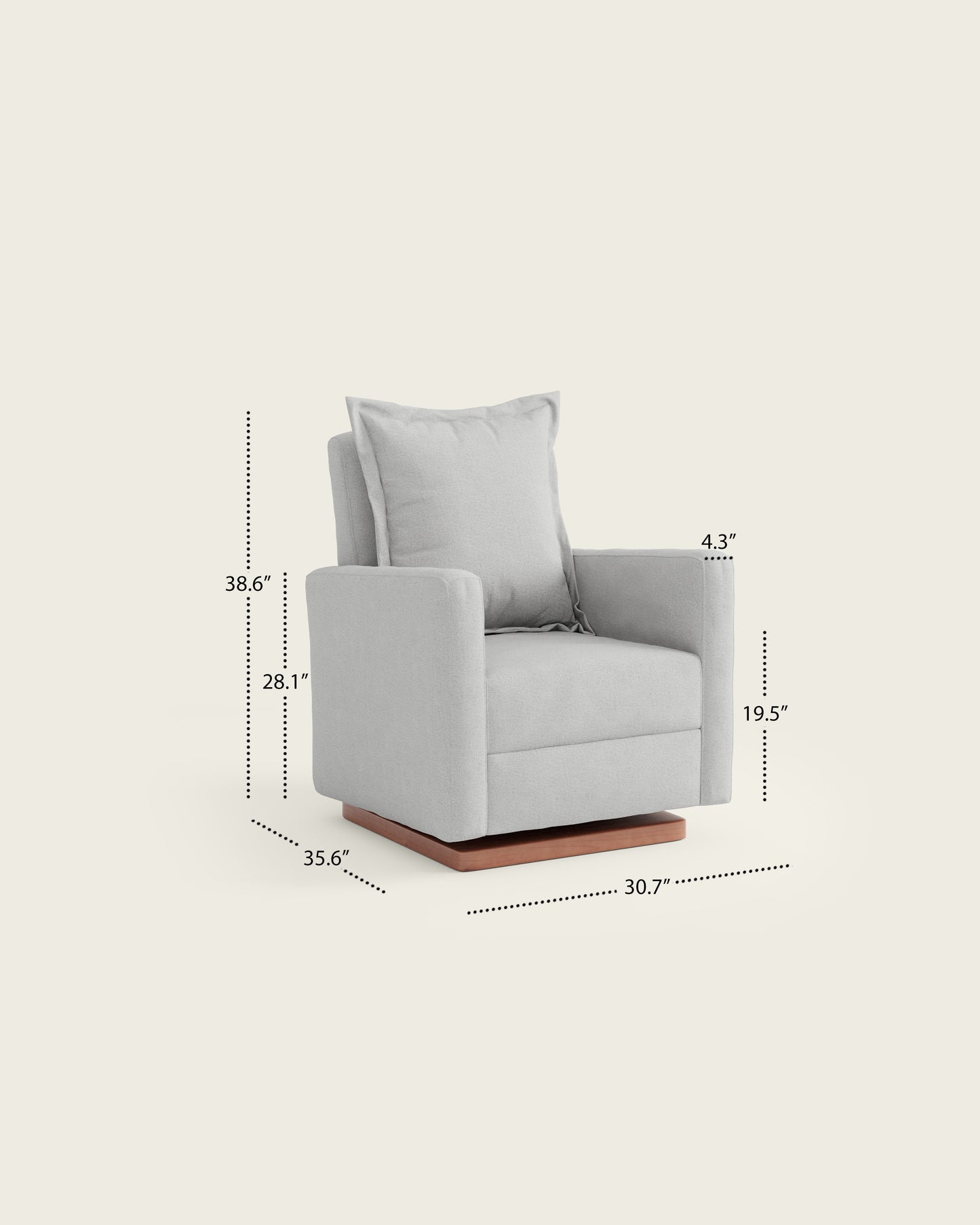 Buckwheat / Wood Base