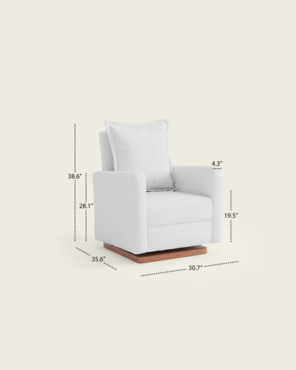 Powder Twill / Wood Base