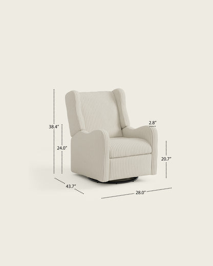 Pebble Stripe / Metal Base