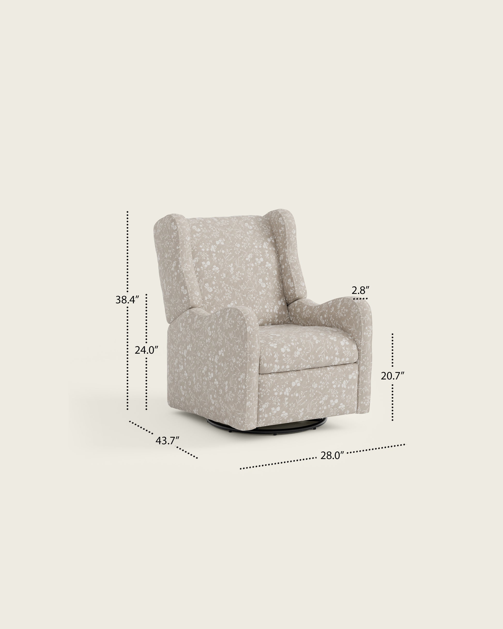 Birch Hidden Garden / Metal Base