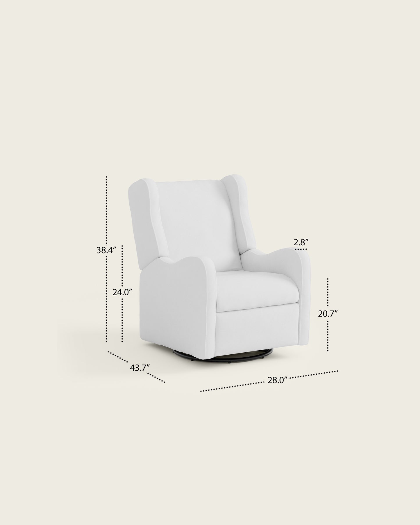 Powder Twill / Metal Base