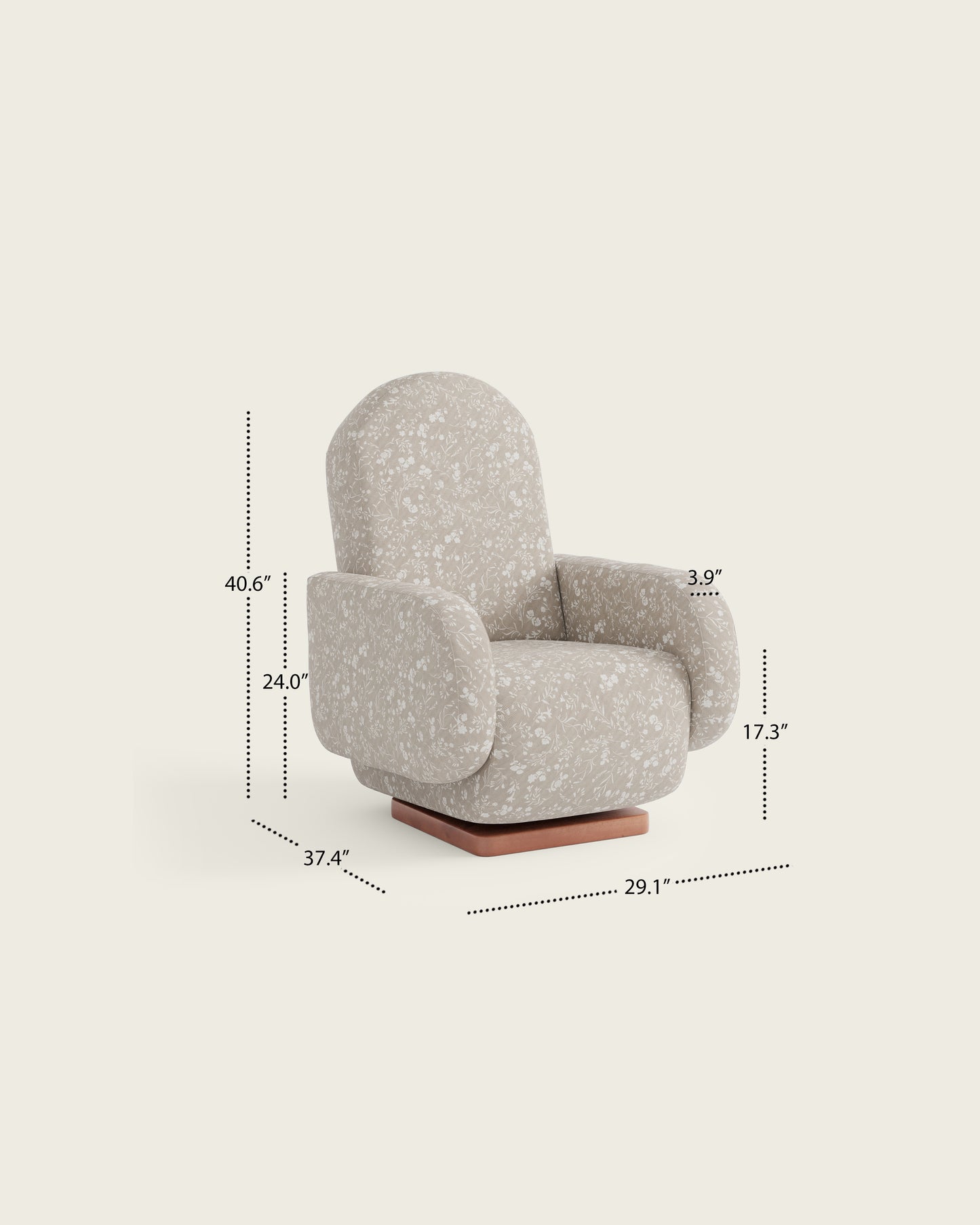 Birch Hidden Garden / Wood Base