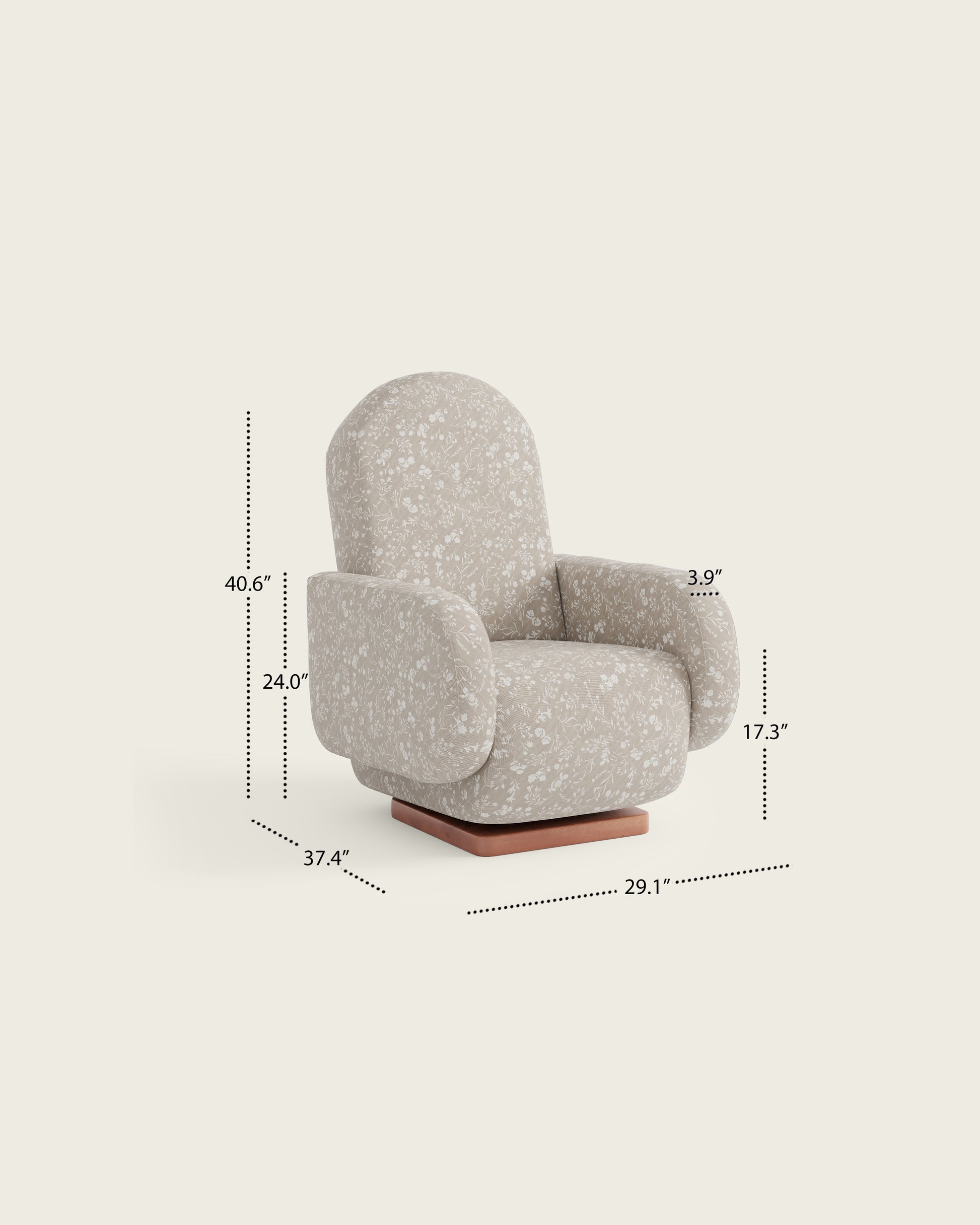 Birch Hidden Garden / Wood Base