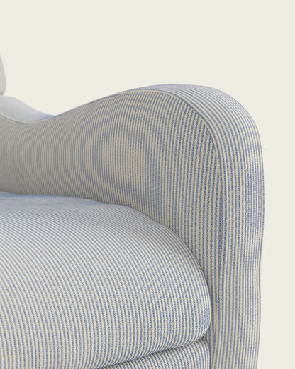 Bluebell Ticking Stripe