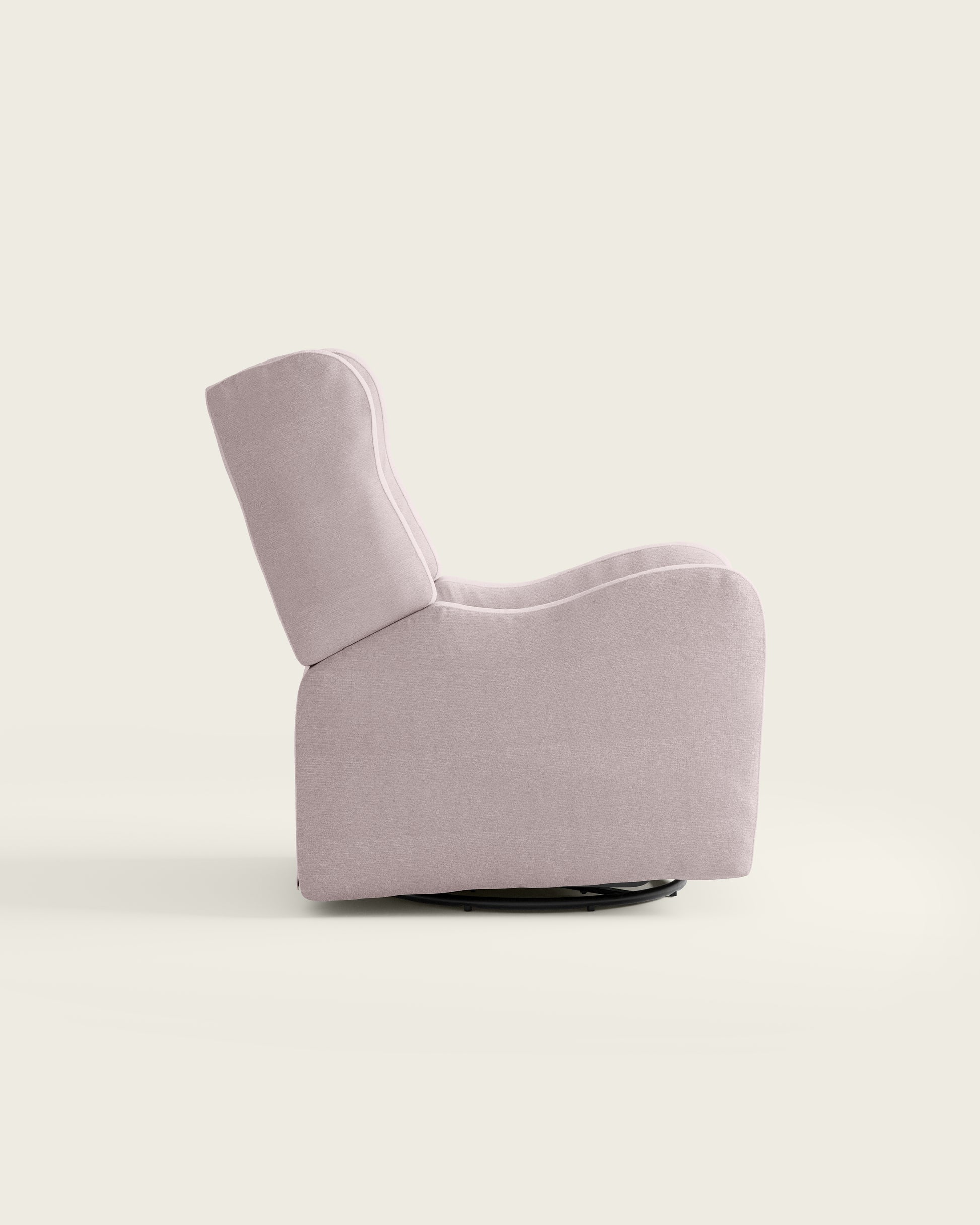 Peony Brushed Chenille / Metal Base