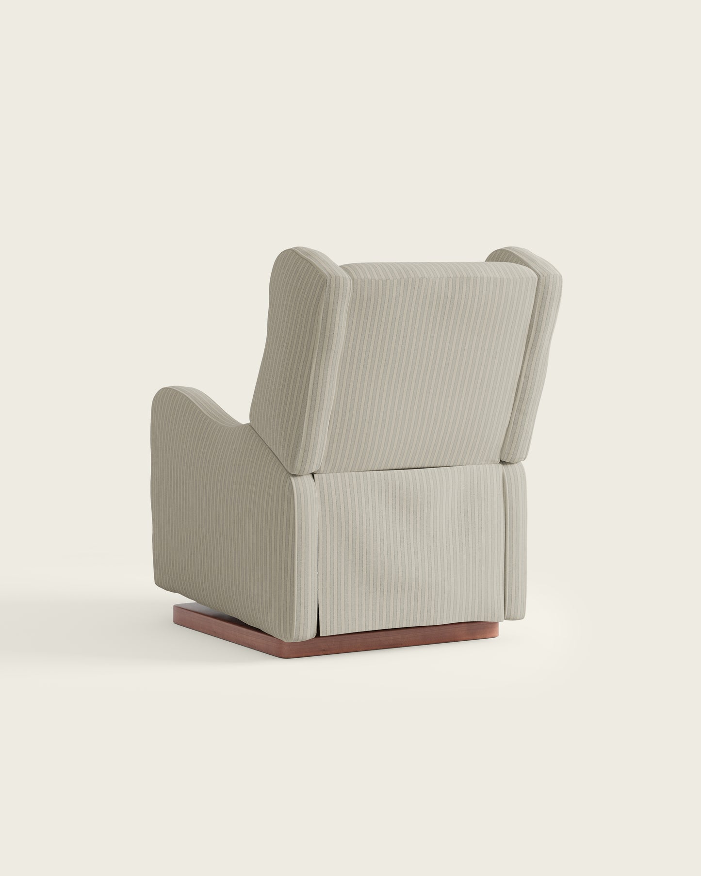 Pebble Stripe / Wood Base