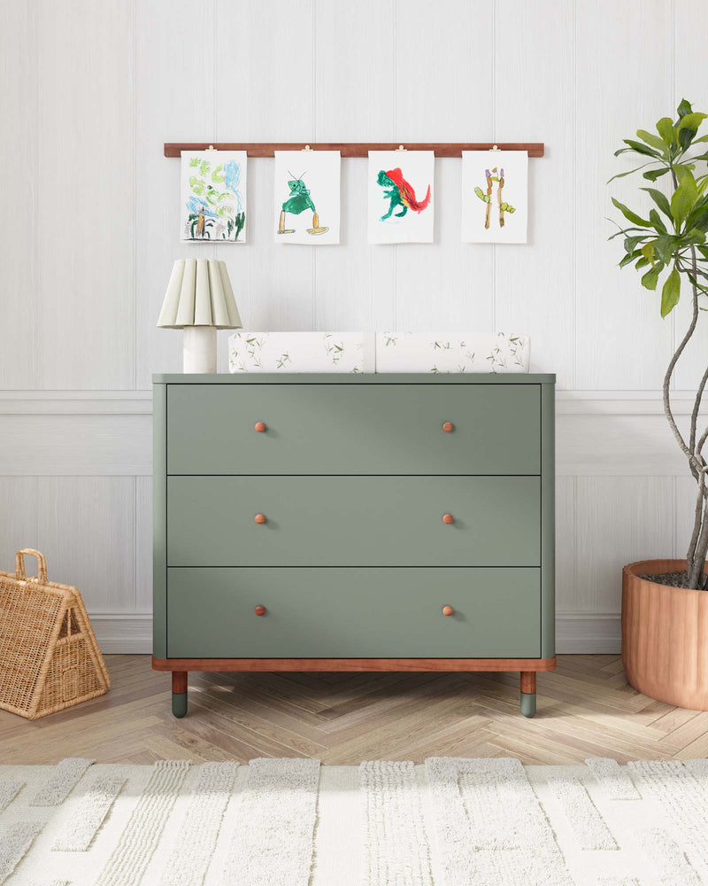 The Cloud 3 Drawer Assembled Dresser