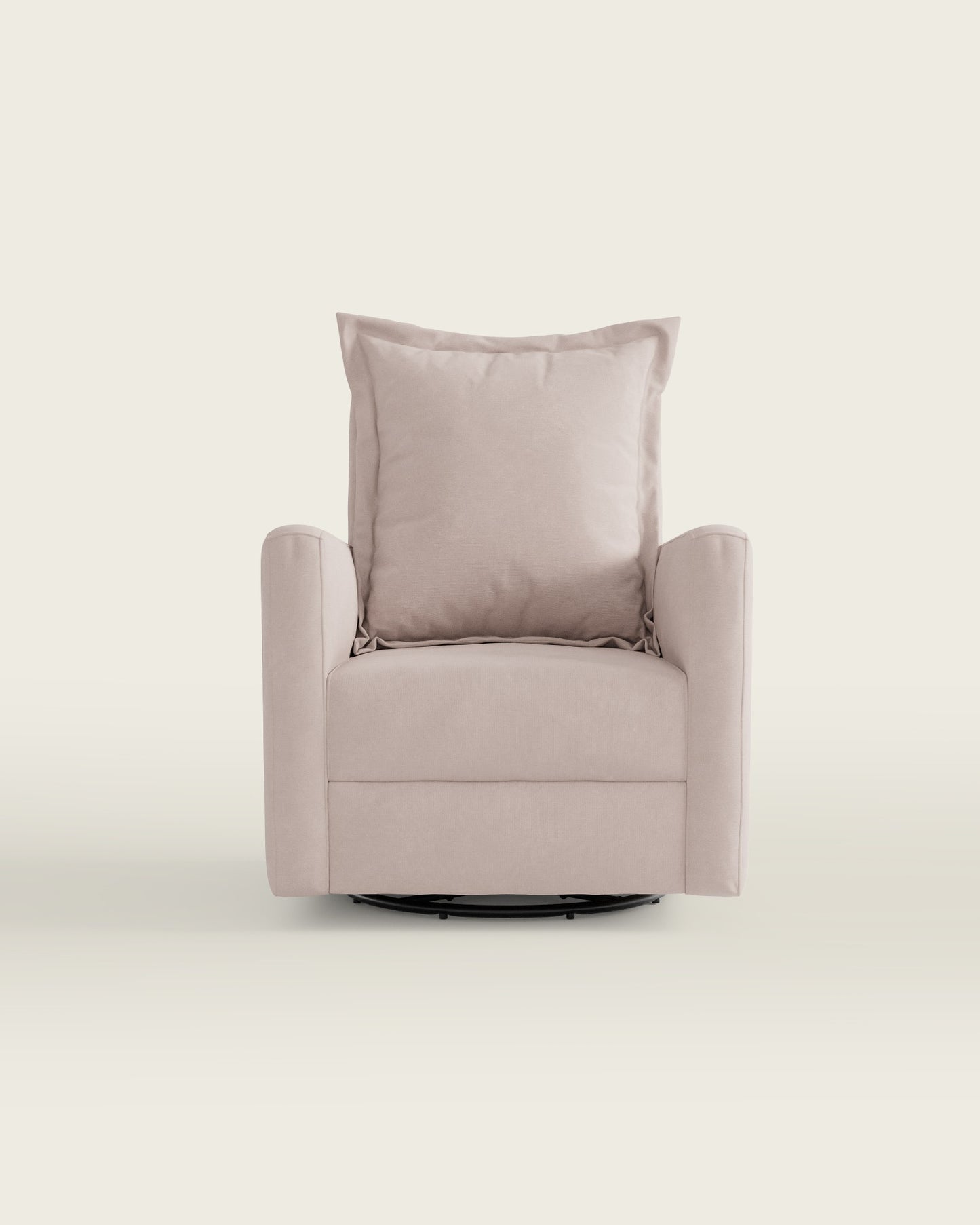 Peony Brushed Chenille / Metal Base