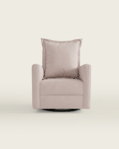 Peony Brushed Chenille / Metal Base