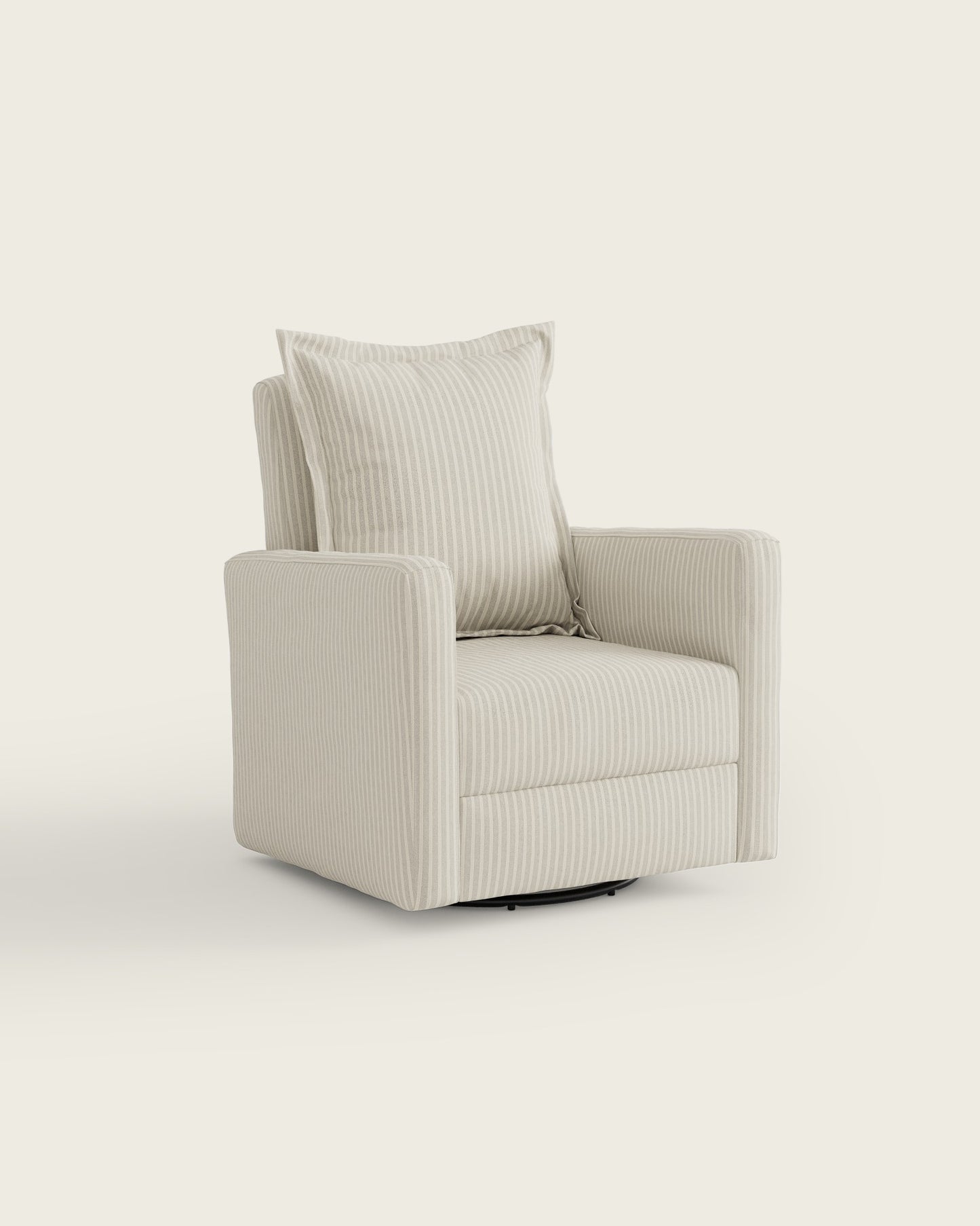 Pebble Stripe / Metal Base