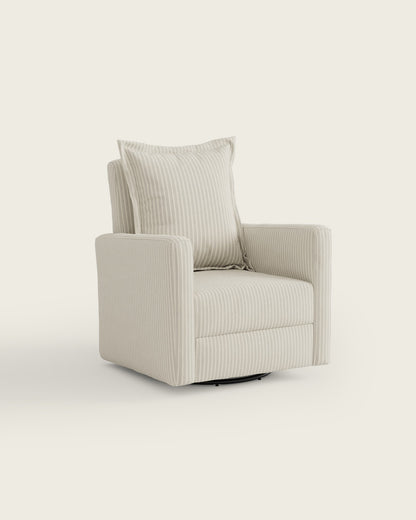 Pebble Stripe / Metal Base