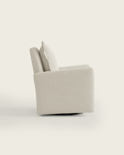 Pebble Stripe / Metal Base