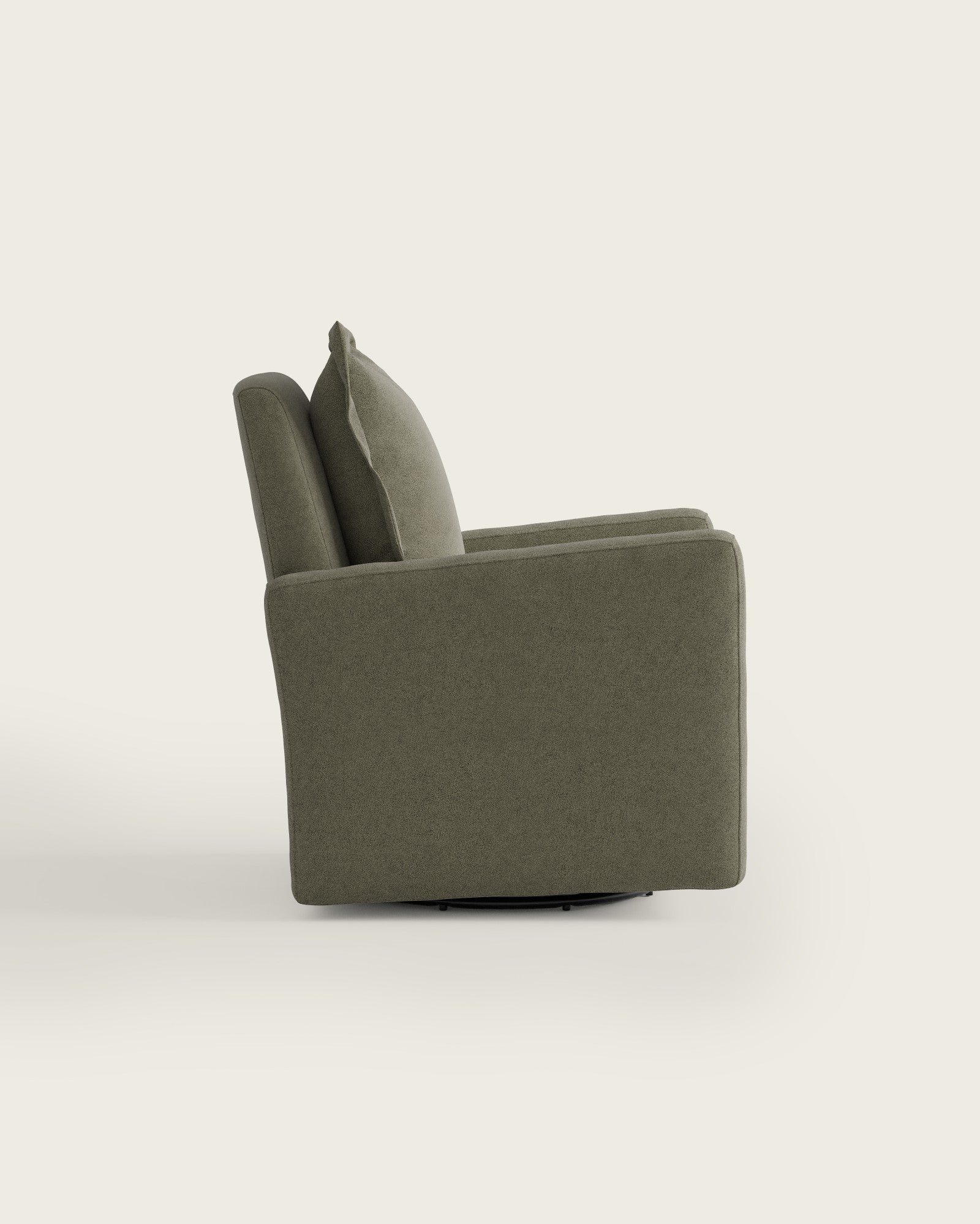 Eucalyptus Textured Weave / Metal Base