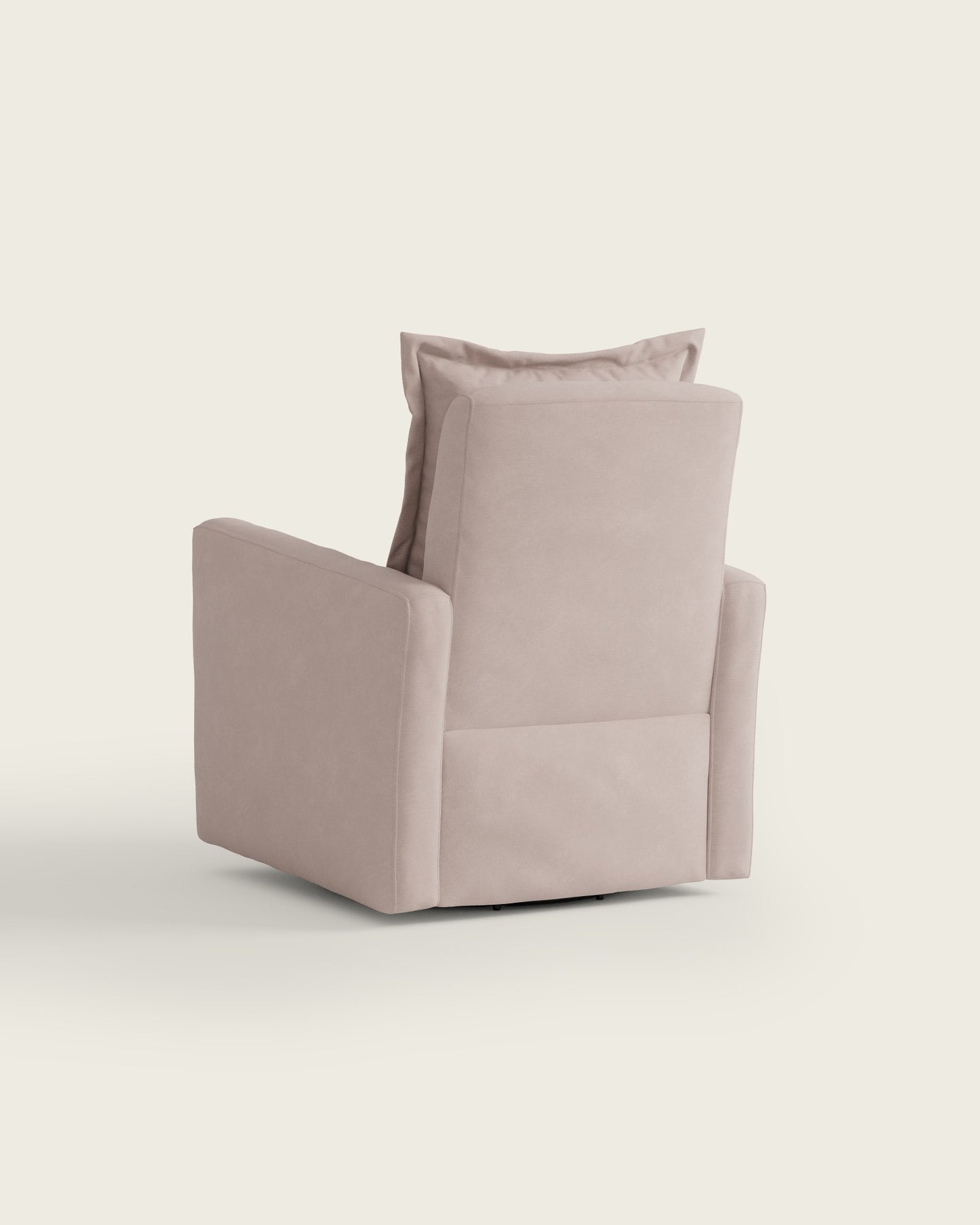 Peony Brushed Chenille / Metal Base