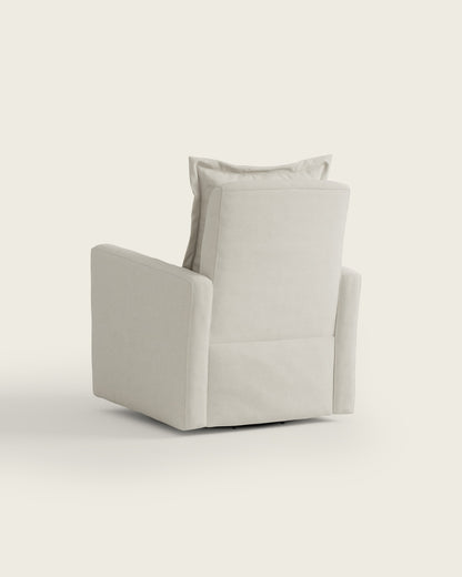 Snow Textured Weave / Metal Base