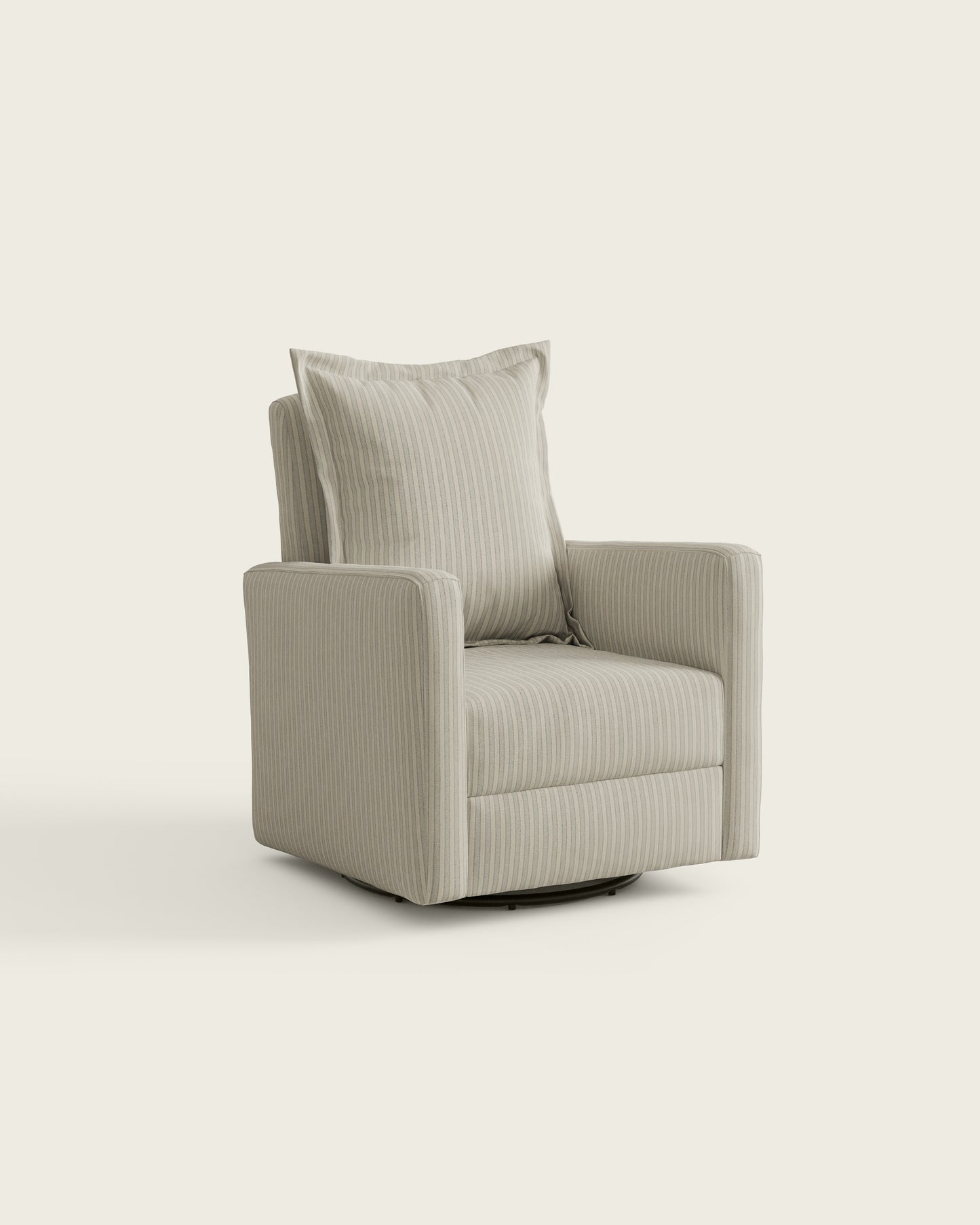 Pebble Stripe / Metal Base