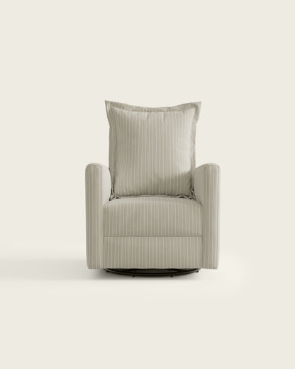 Pebble Stripe / Metal Base