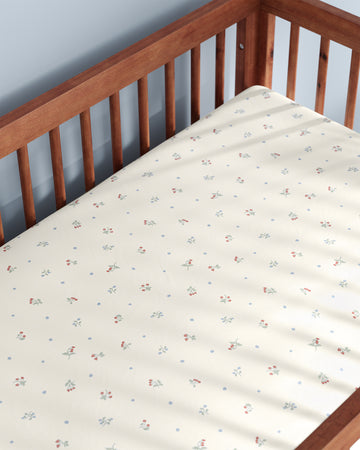 Bramble Organic Crib Sheet Set