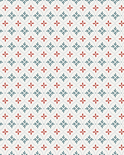 Hawthorn Leaf Wallpaper Sample