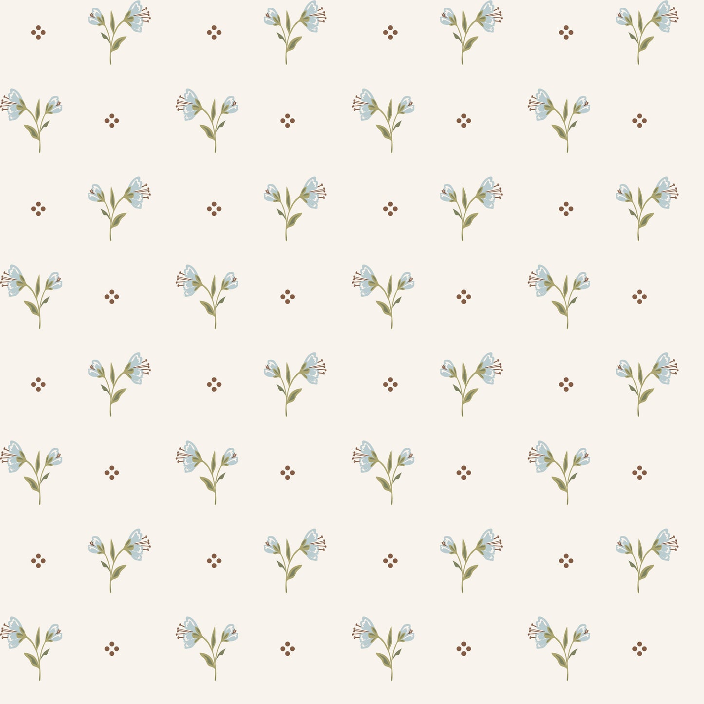 Bellflower Wallpaper Sample