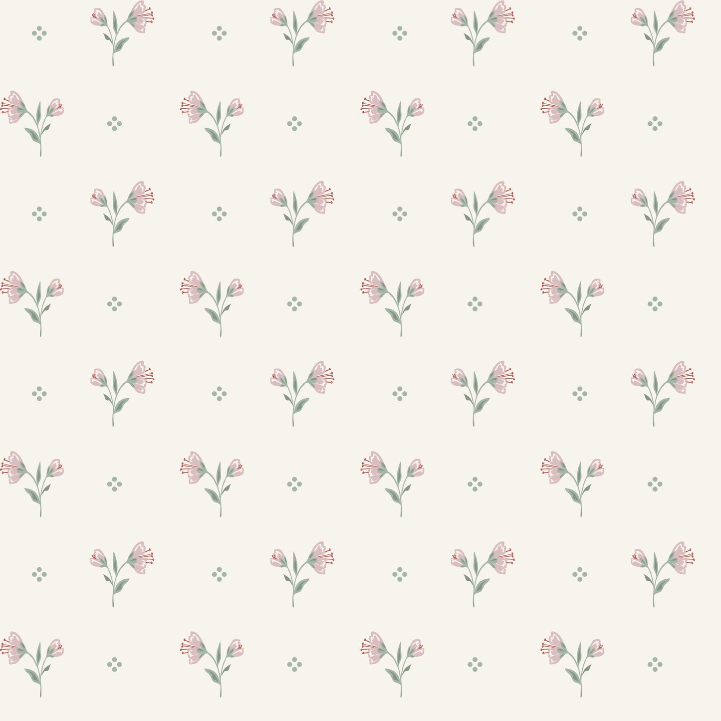 Bellflower Wallpaper Sample