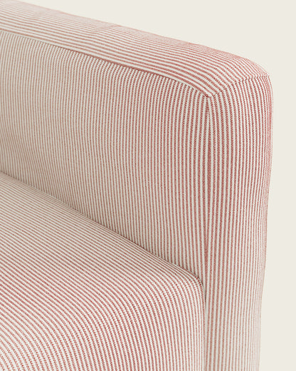 Cinnamon Ticking Stripe