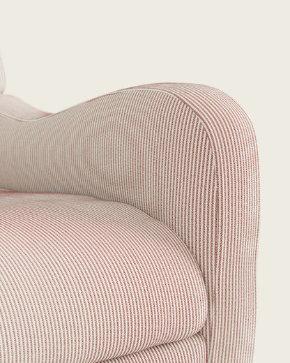 Cinnamon Ticking Stripe